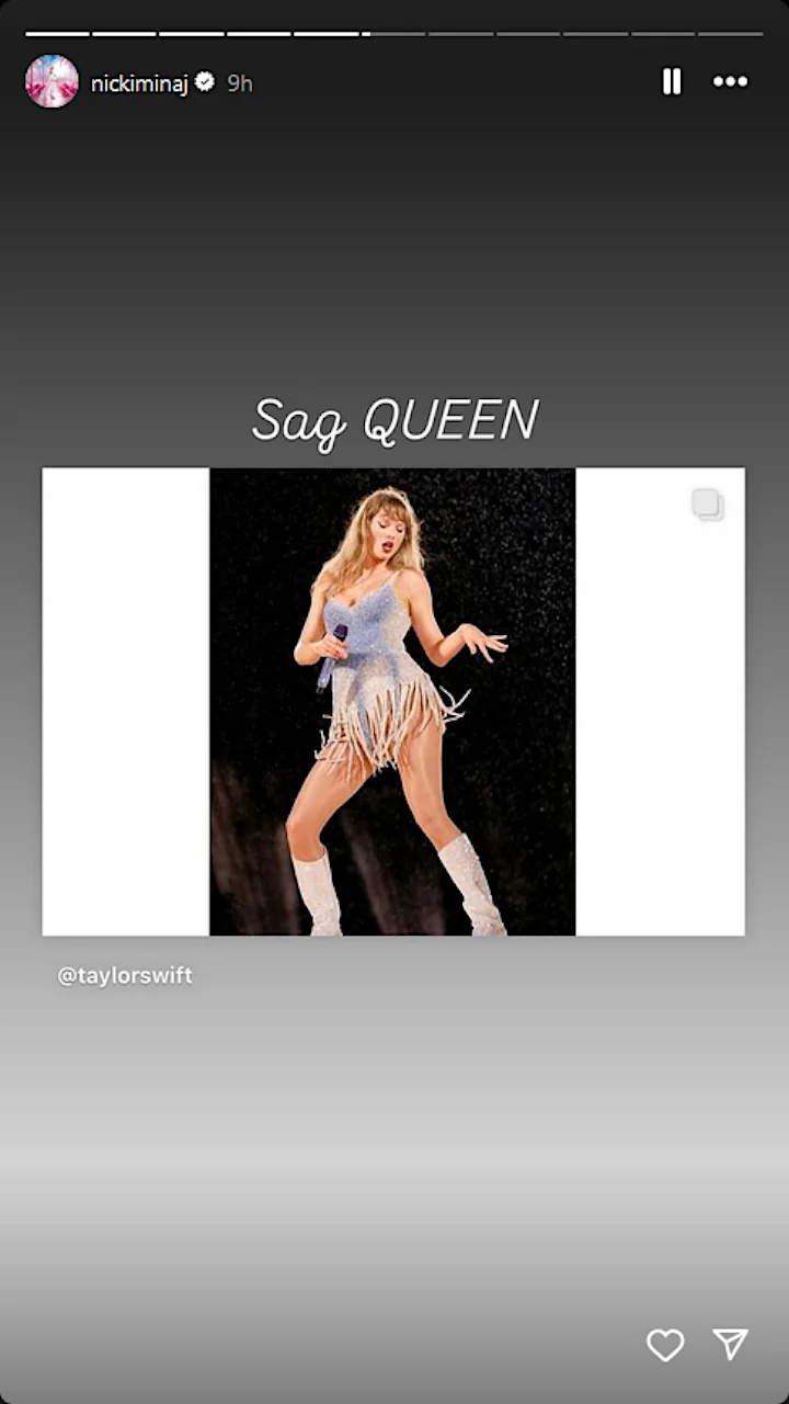Nicki Minaj's IG Story