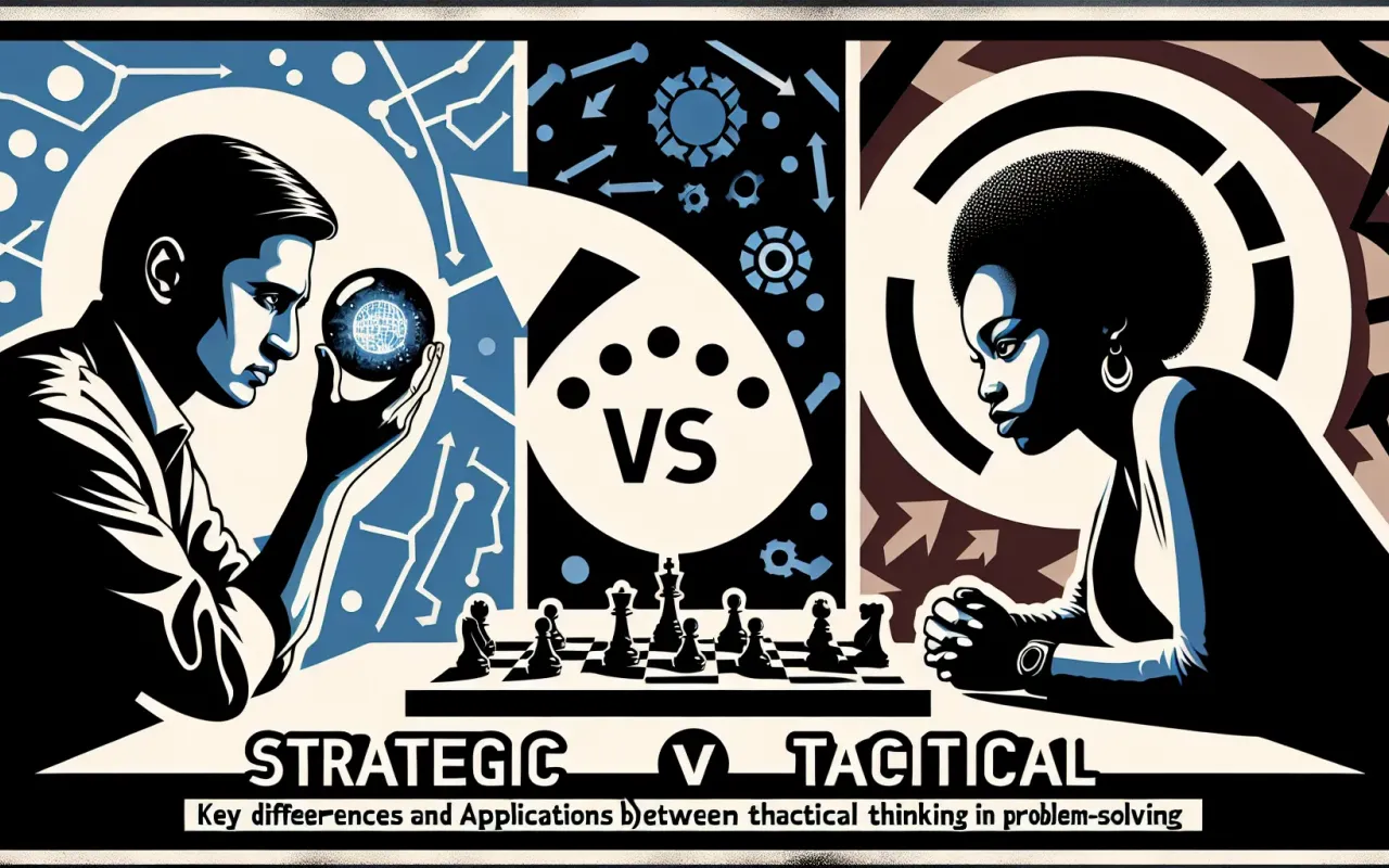 Strategic Thinking vs Tactical Thinking in Problem-Solving: Key Differences and Applications