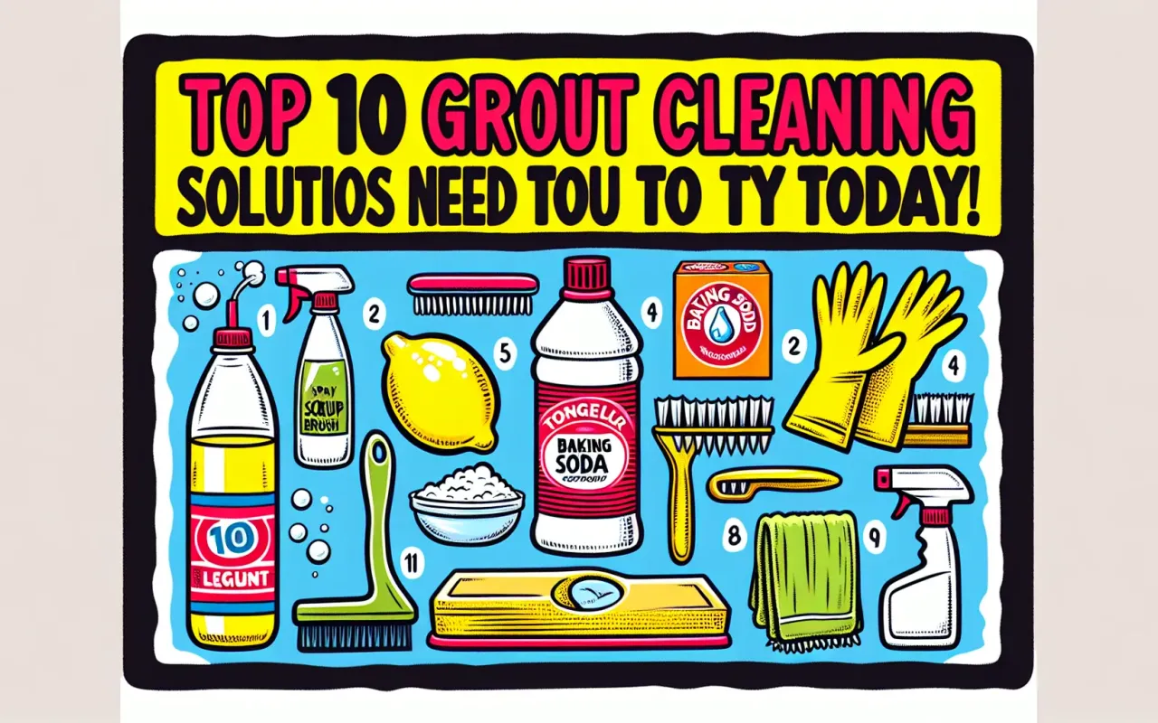 Top 10 DIY Grout Cleaning Solutions You Need to Try Today