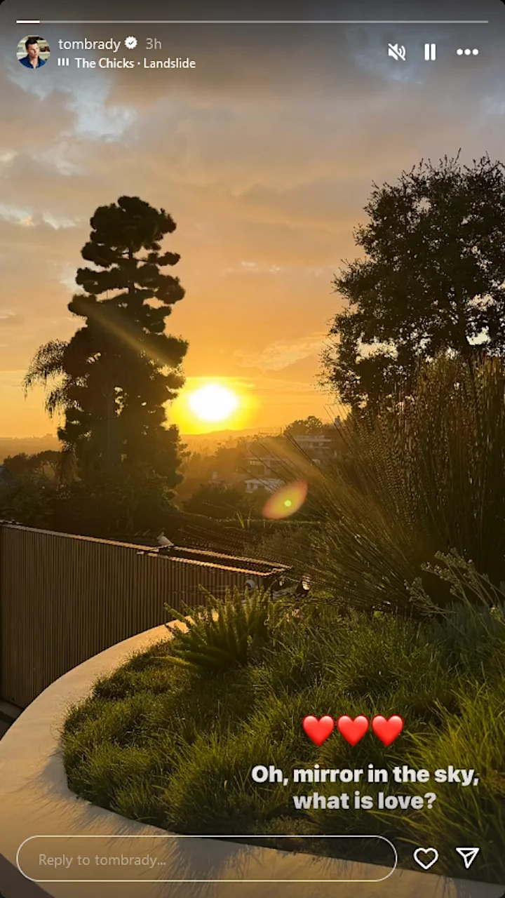 Tom Brady's IG Story