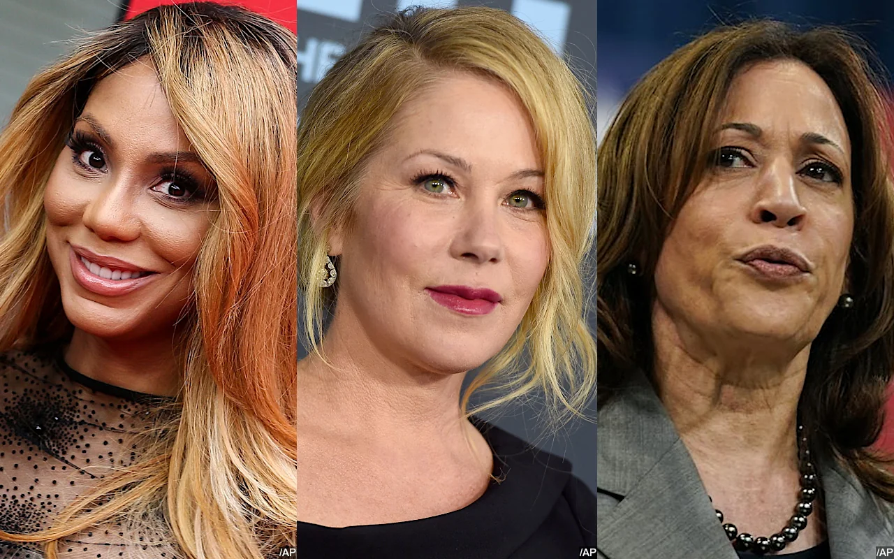 Tamar Braxton Calls America 'Liar,' Christina Applegate Is Sobbing After Kamala Harris' Loss