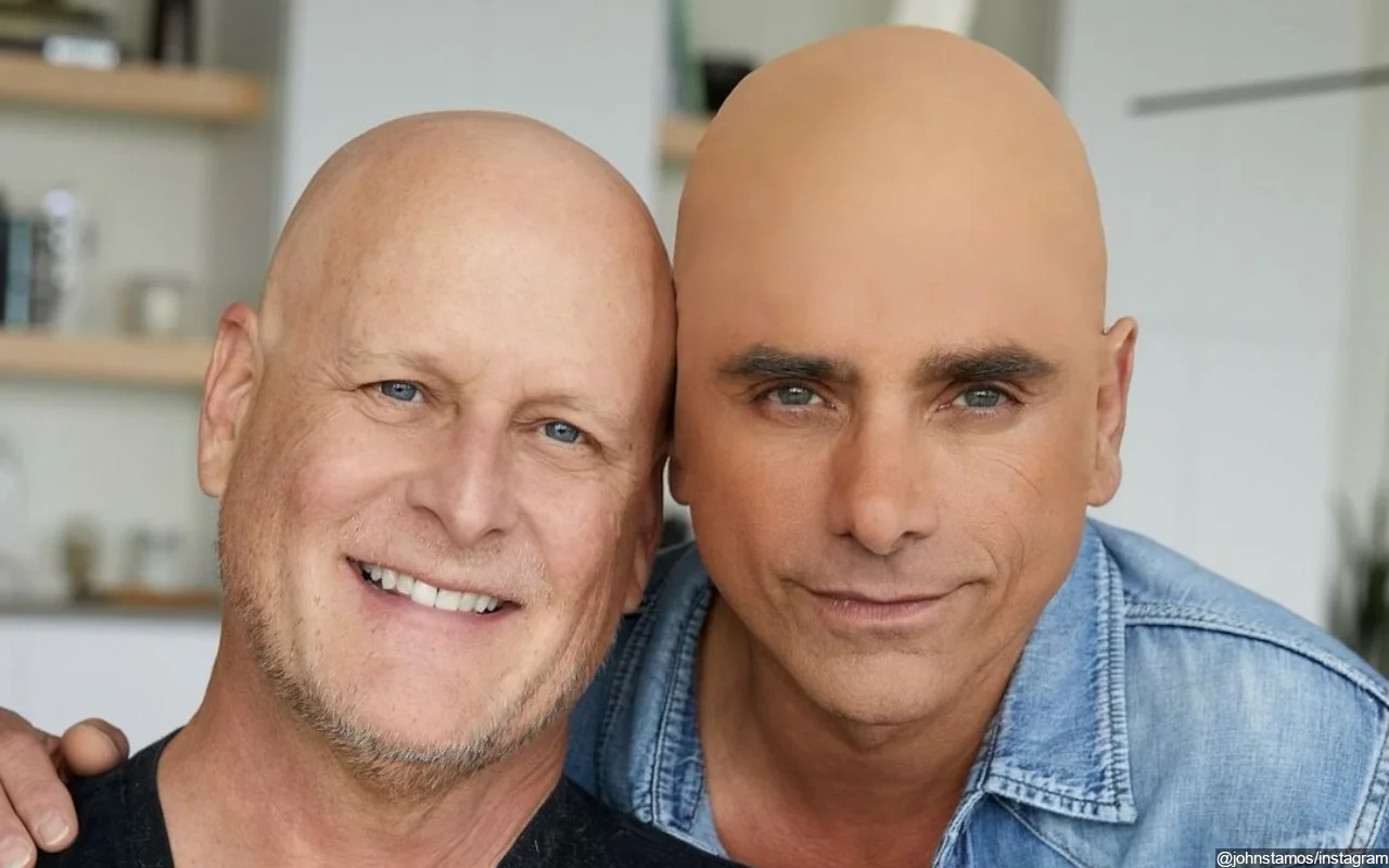 John Stamos Receives Backlash for Supporting Dave Coulier in Cancer Battle With Bald Cap Gesture