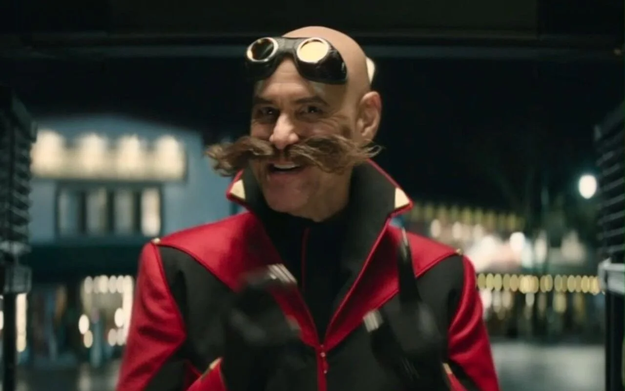 Jim Carrey Really Shaves His Head for 'Sonic the Hedgehog 3'