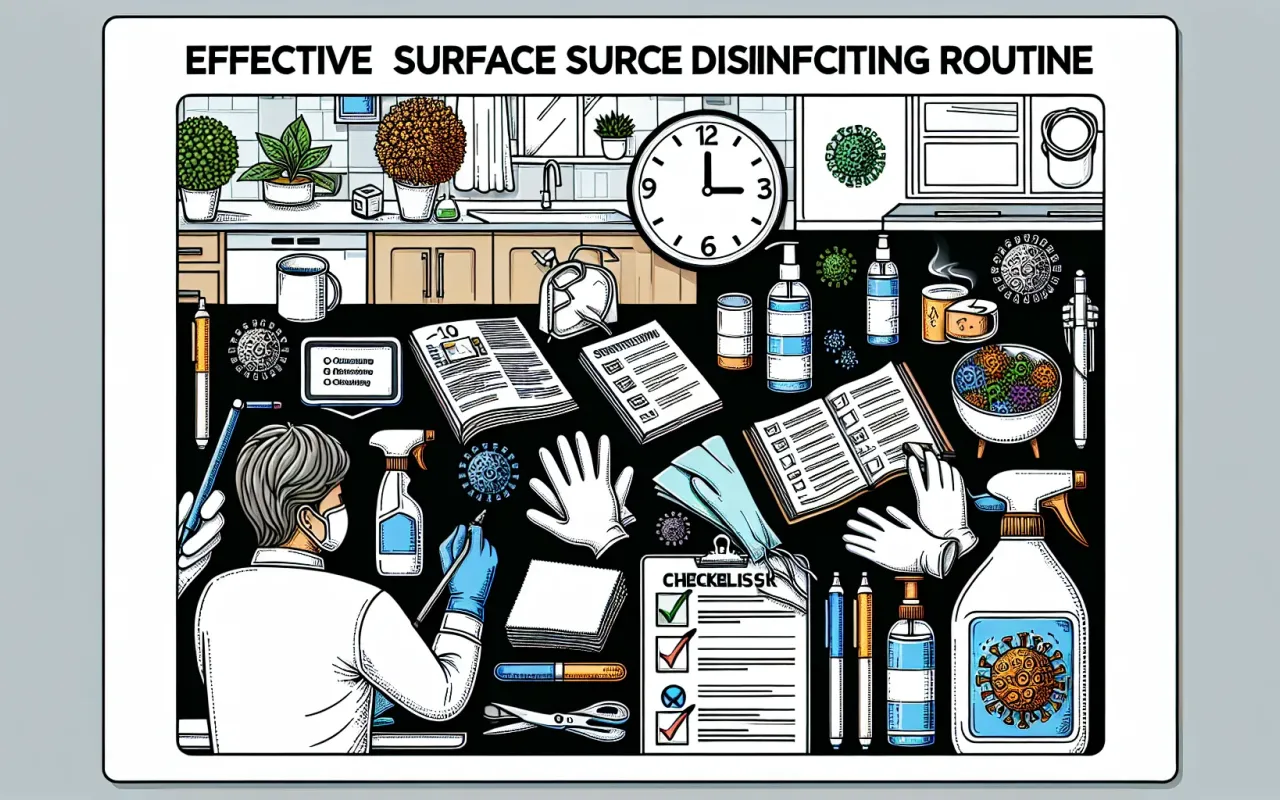 Essential Tips for an Effective Daily Surface Disinfecting Routine