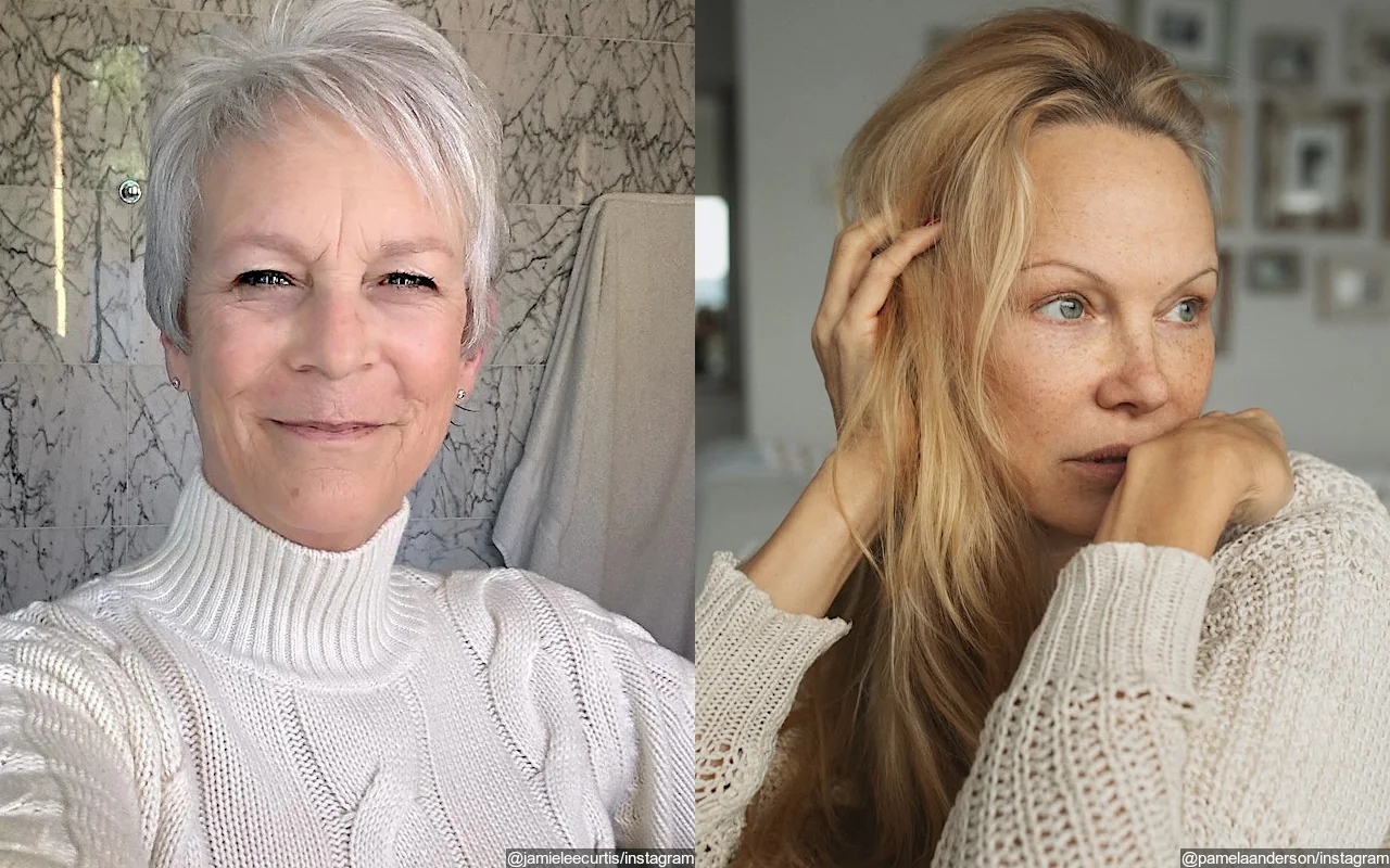 Jamie Lee Curtis Celebrates Pamela Anderson's 'No Makeup Ownership of Self'