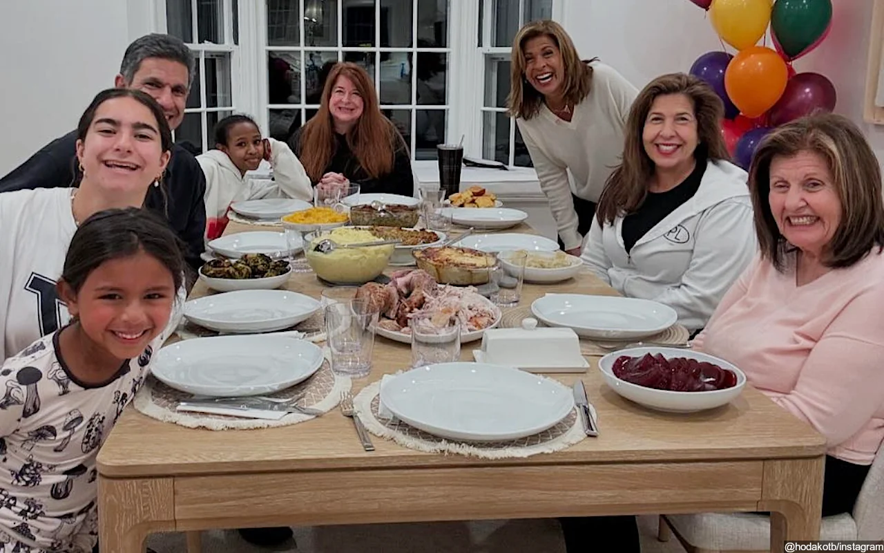 Hoda Kotb Celebrates Thanksgiving in New Home, Looks Back on Emotional Farewell