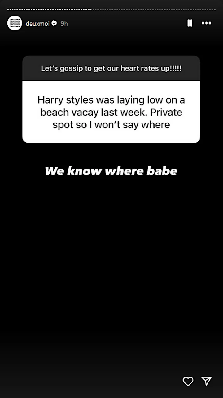 Deuxmoi's IG Story