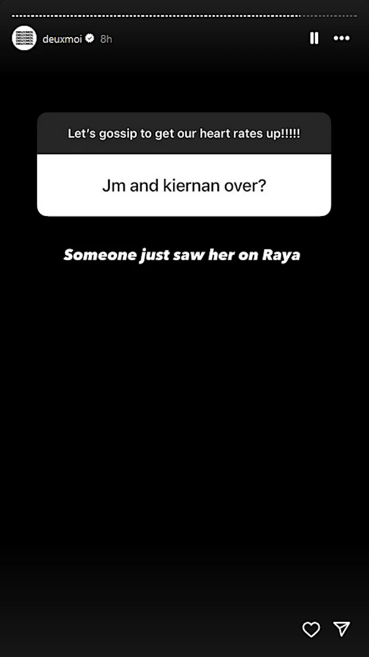 Deuxmoi's IG Story