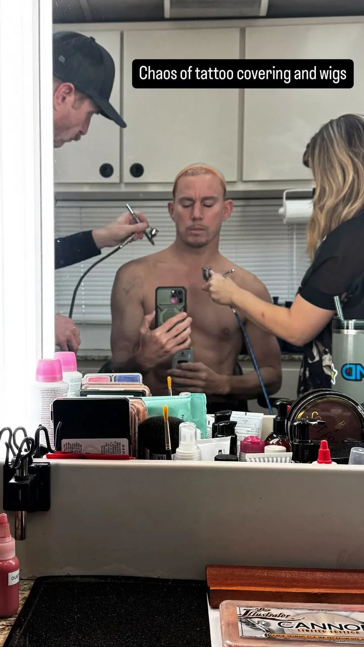 Channing Tatum shows transformation for his new movie role