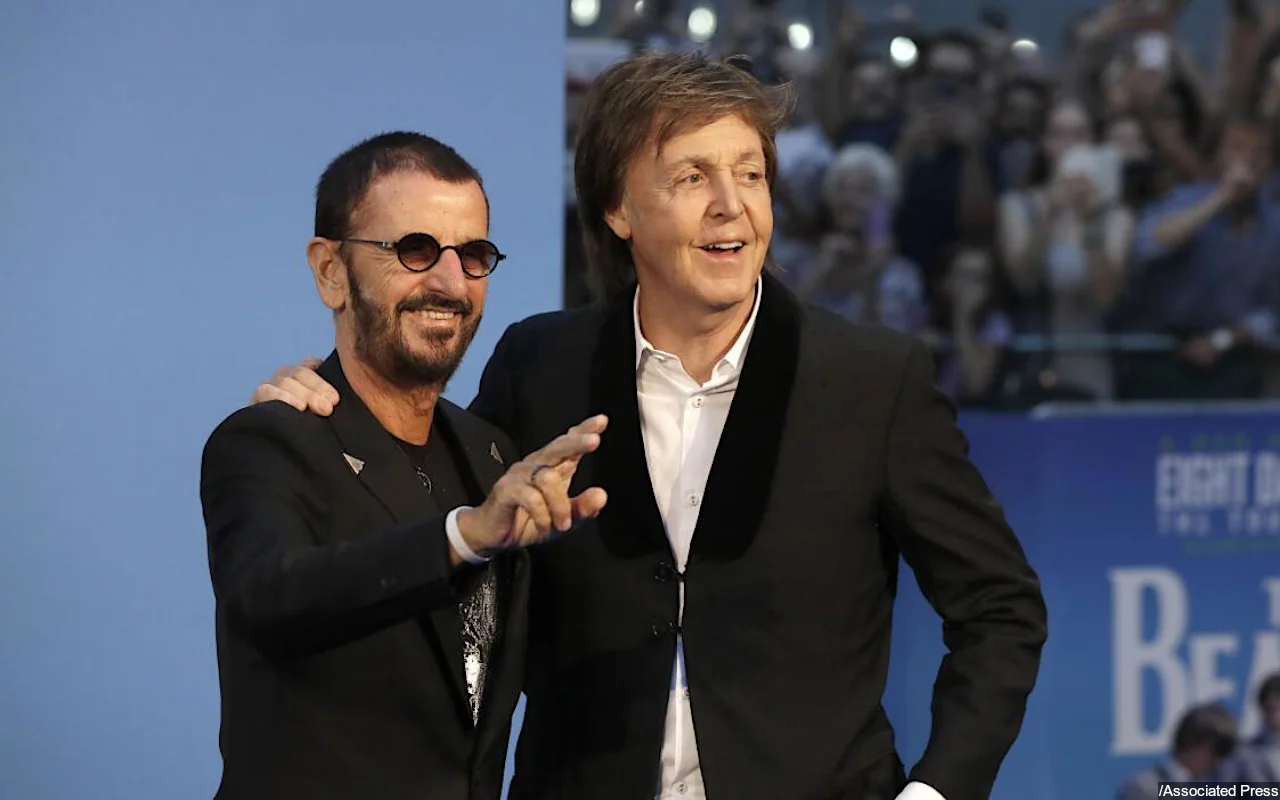 Paul McCartney and Ringo Starr Reunite in London for Final 'Got Back Tour' Stop