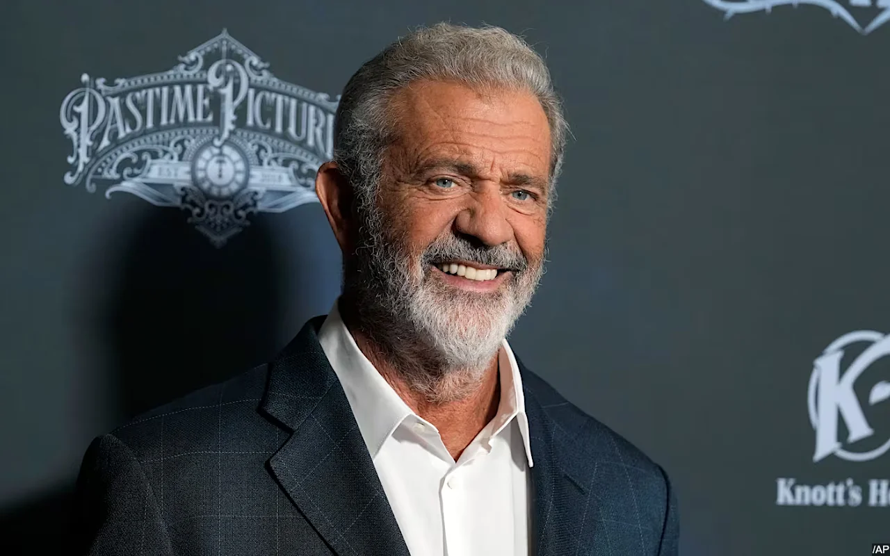 Mel Gibson Proudly Flaunts Gray Beard During Christmas Grocery Run