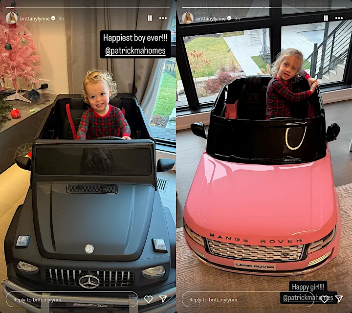 Brittany Mahomes' IG Stories