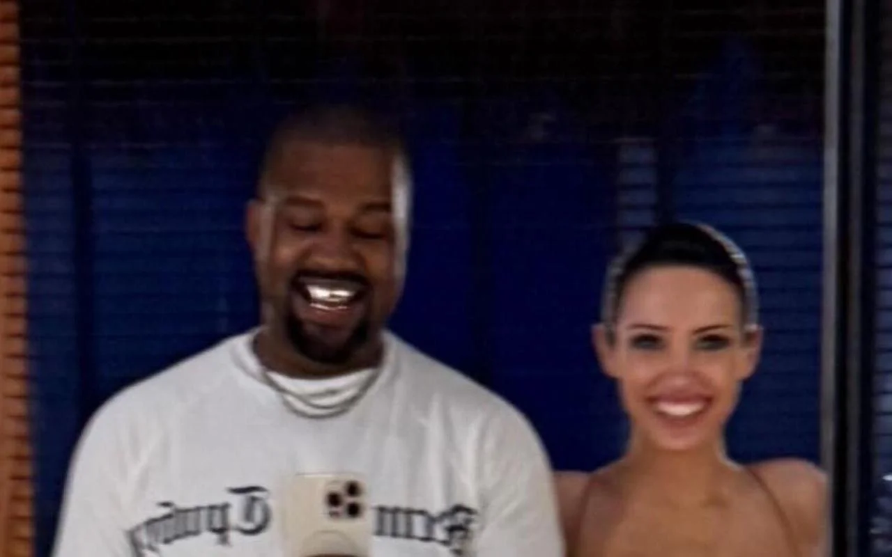 Kanye West Celebrates New Year With Rare Mirror Selfie With Wife Bianca Censori