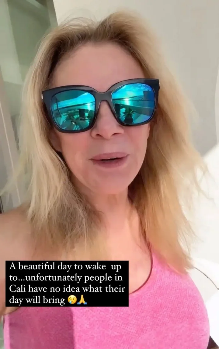 Ramona Singer slammed for her post about 'people in Cali'