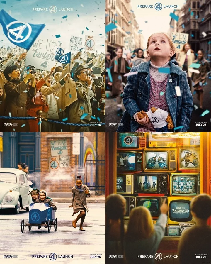 'Fantastic Four: First Steps' Posters
