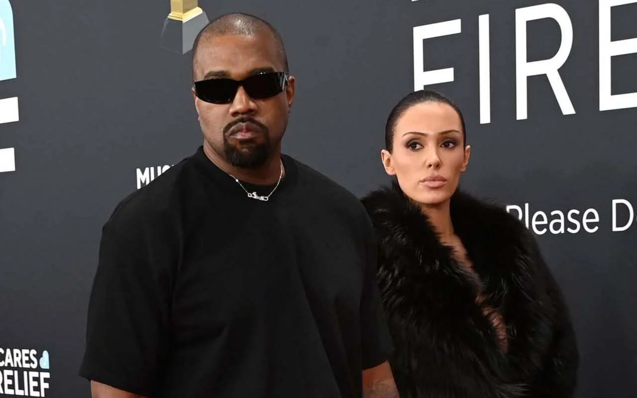 Kanye West and Bianca Censori Covered Up in All-Black for Movie Premiere