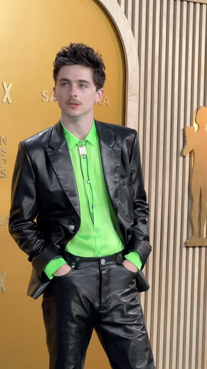 Timothee Chalamet at SAG Awards 2025