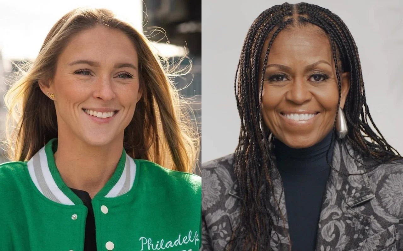 Kylie Kelce Fires Back at Hater Over Michelle Obama Interview