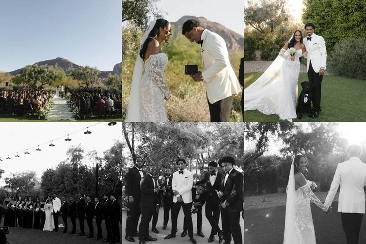 The lavish wedding of Keith Taylor and Jaeden Hooker