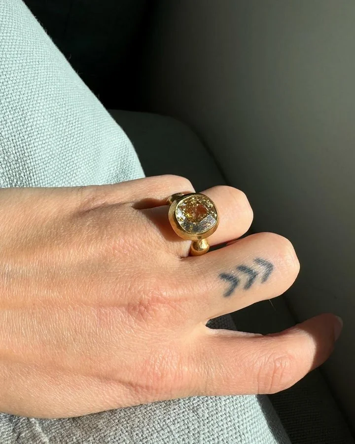 Talullah Willis reveals engagement ring