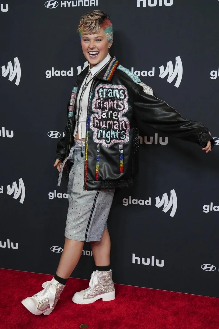 Jojo Siwa at GLAAD Media Awards 2025 (Photo Credit: Associated Press)