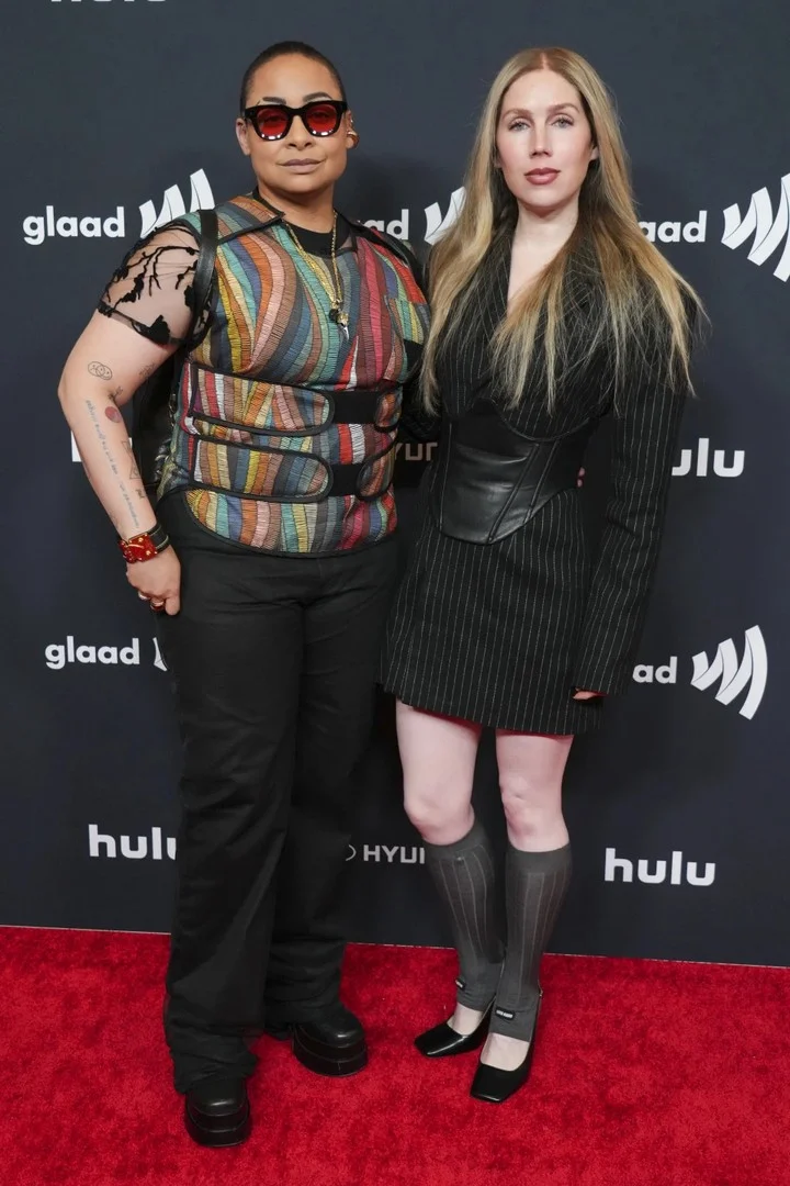Raven-Symone and Miranda Maday at GLAAD Media Awards 2025
