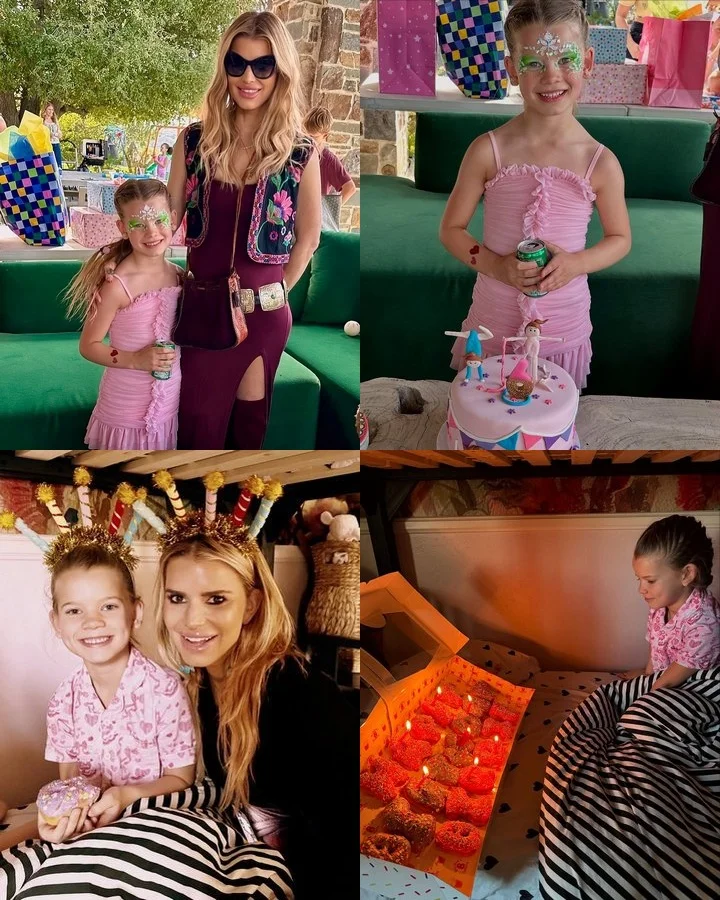 Jessica Simpson marks daughter's sixth birthday