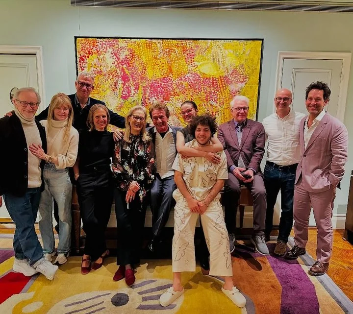 Selena Gomez and her TV co-stars