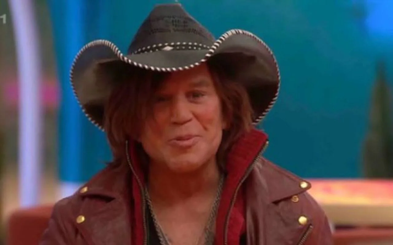 Mickey Rourke Passes Out on Couch After Leering at 'Celebrity Big Brother' Female Host