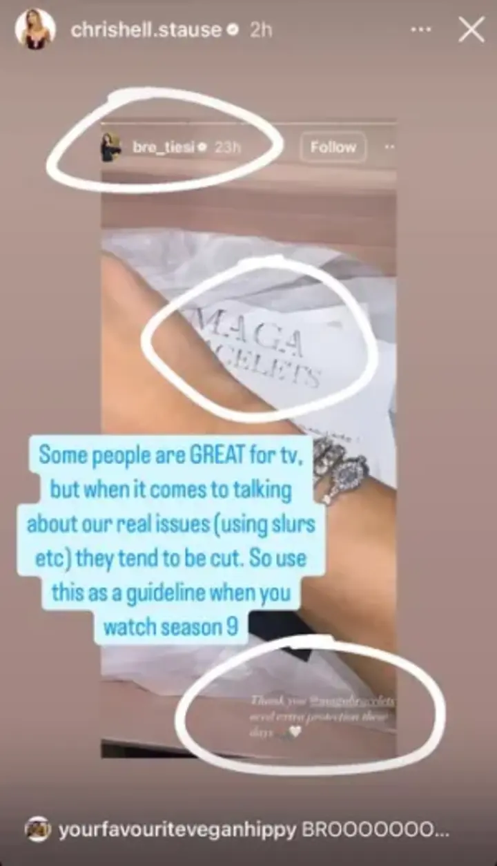 Chrishell Stause slams Bre Tiesi