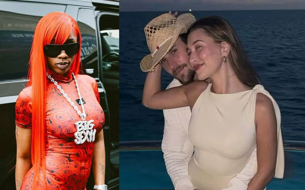 Sexxy Red Slams Fan Calling Justin Bieber 'Happier' With Rapper Than Wife Hailey After Viral Kiss