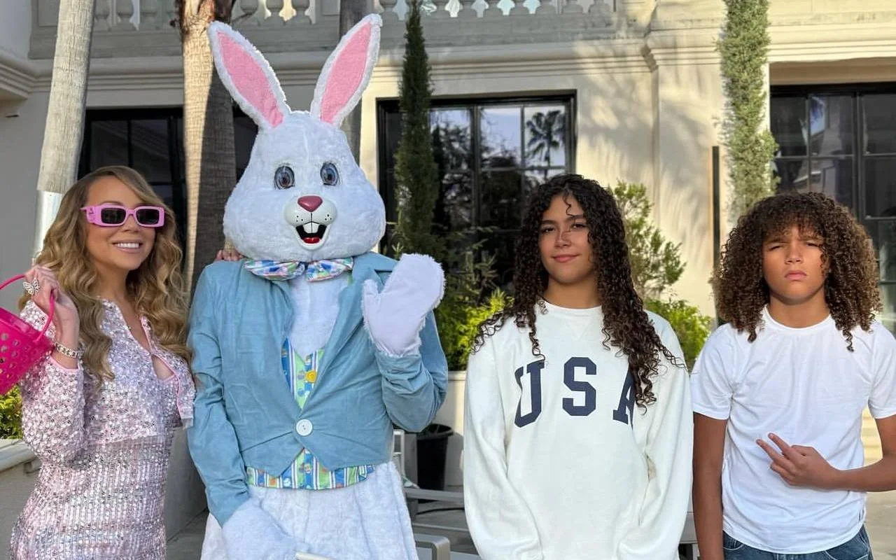 Mariah Carey's Kids Embarrassed by Her Easter Family Photos