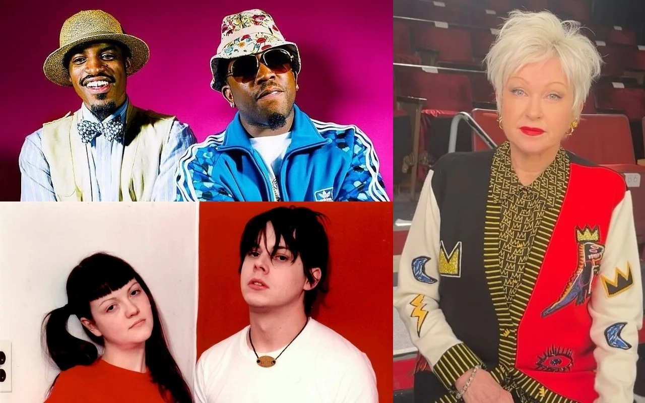 OutKast, Cyndi Lauper, White Stripes Among 2025 Rock and Roll Hall of Fame Inductees