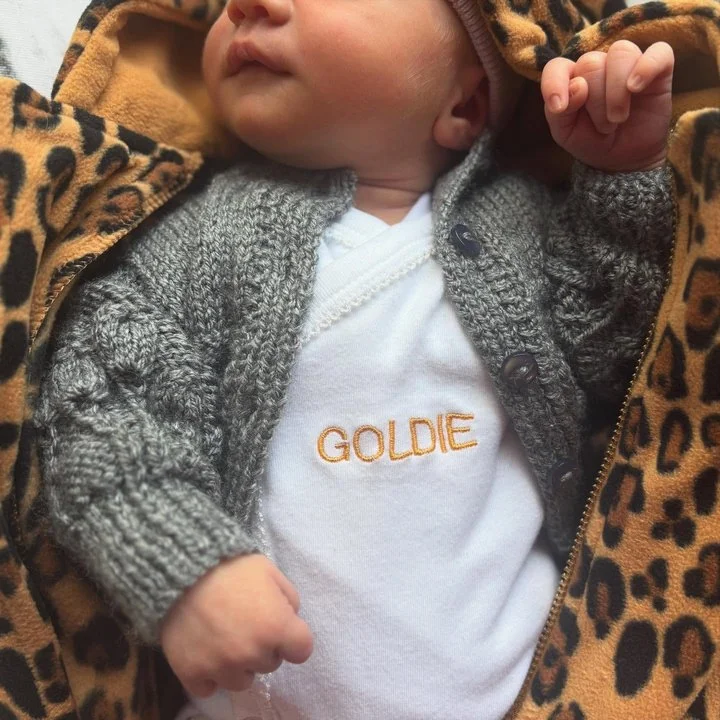 Rupert Grint debuts newborn baby