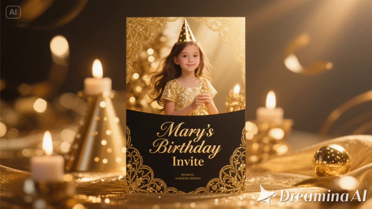 How to Design Birthday Invitation Videos from Text with AI