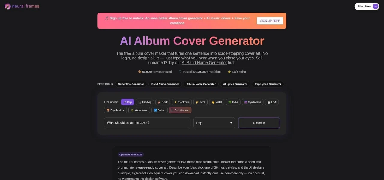 Best Album Cover Generator for Hip Hop: 6 AI Tools for Mixtape and Single Covers in 2026