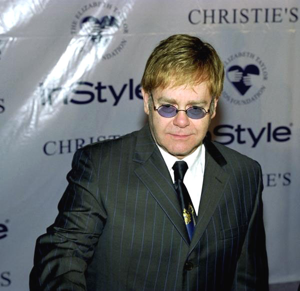 Elton John<br>Elizabeth Taylor's Jewelry Auction