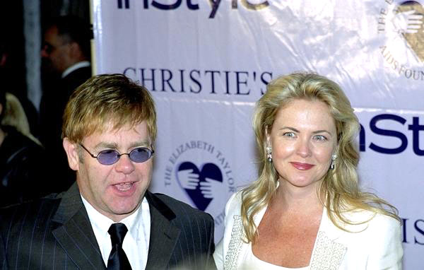 Elton John, Cornelia Guest<br>Elizabeth Taylor's Jewelry Auction