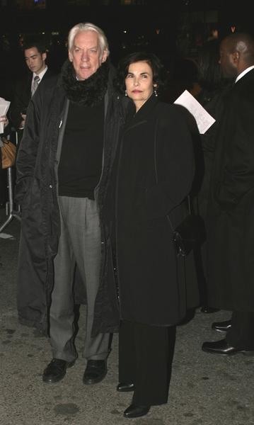 Donald Sutherland<br>Pride and Prejudice New York Premiere - Arrivals