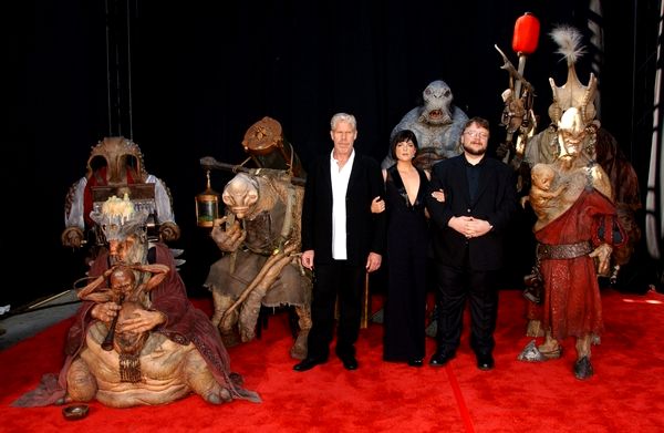 Selma Blair, Ron Perlman, Guillermo del Toro<br>