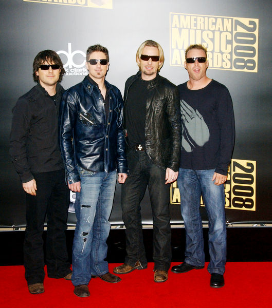 Nickelback<br>2008 American Music Awards - Arrivals