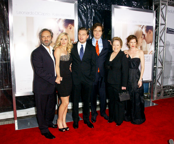 Sam Mendes, Kate Winslet, Leonardo DiCaprio, Michael Shannon, Kathy Bates, Kathryn Hahn<br>