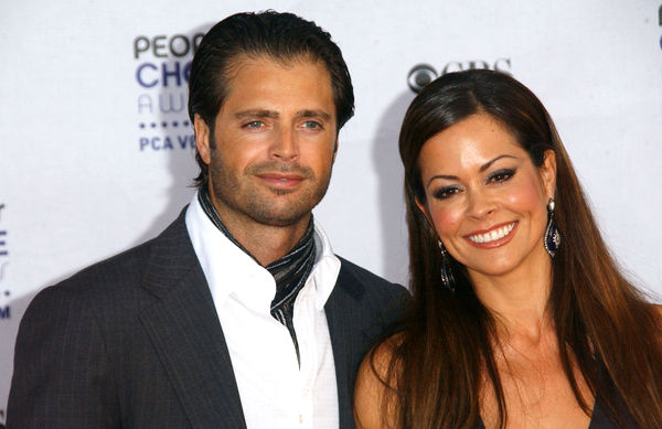 Brooke Burke, David Charvet<br>35th Annual People's Choice Awards - Arrivals