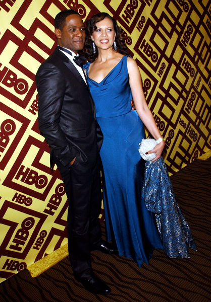 Blair Underwood, Desiree DaCosta<br>66th Annual Golden Globes HBO After Party - Arrivals
