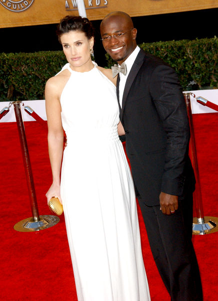 Idina Menzel, Taye Diggs<br>15th Annual Screen Actors Guild Awards - Arrivals