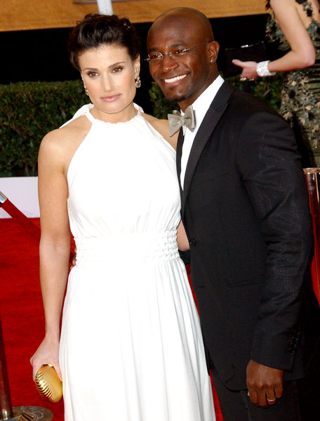 Idina Menzel, Taye Diggs<br>15th Annual Screen Actors Guild Awards - Arrivals