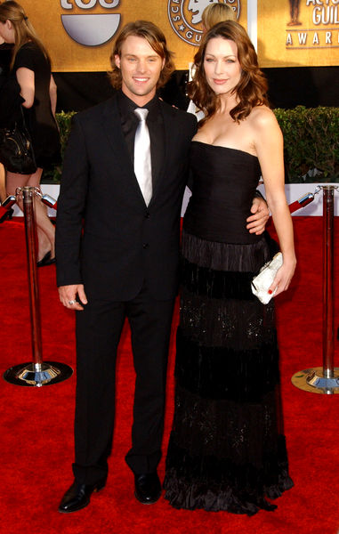 Jesse Spencer, Louise Griffiths<br>15th Annual Screen Actors Guild Awards - Arrivals