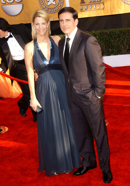 Steve Carell, Nancy Walls<br>15th Annual Screen Actors Guild Awards - Arrivals