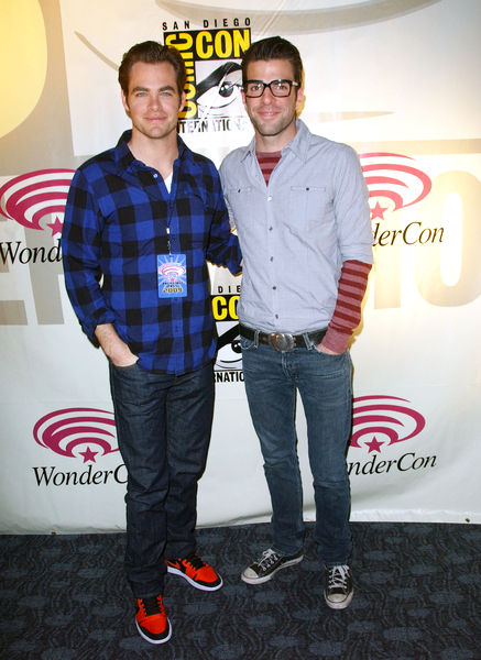Chris Pine, Zachary Quinto<br>Wonder Con - Day 2