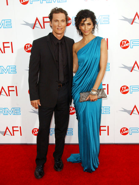 Matthew McConaughey, Camila Alves<br>37th Annual AFI Lifetime Achievement Awards - Arrivals